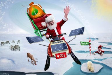 Santa Claus, climate change