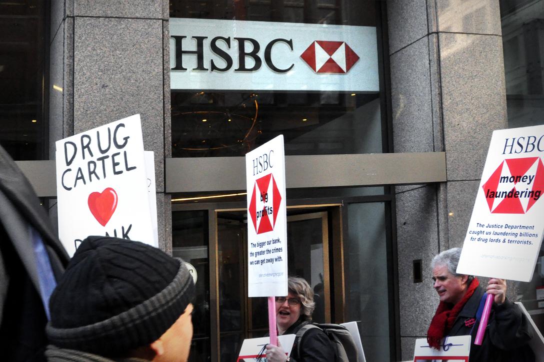 huge bank busted for laundaring money