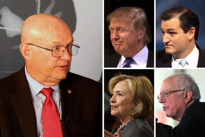 Lawrence Wilkerson, Donald Trump, Ted Cruz, Hillary Clinton, Bernie Sanders
