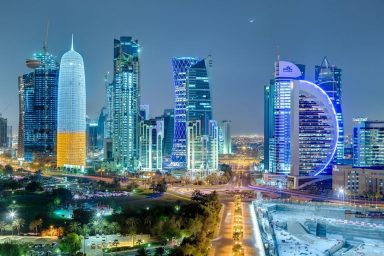 Doha skyline, Qatar