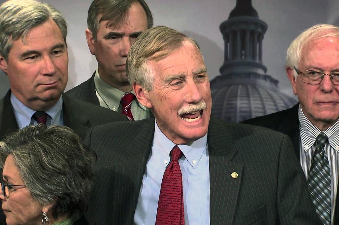 Bernie Sanders and other senators