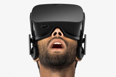 Oculus Rift virtual reality headset