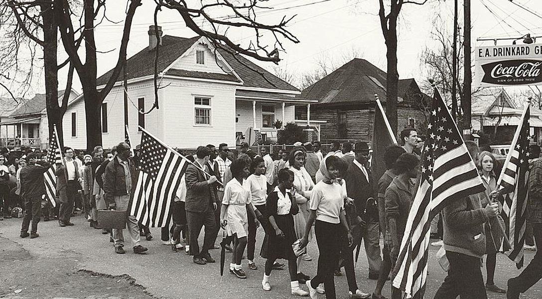 Civil rights march from Selma to Montgomery