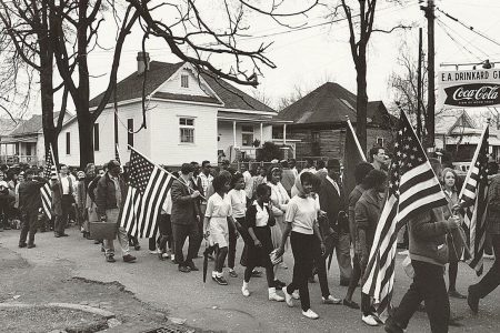 Civil rights march from Selma to Montgomery
