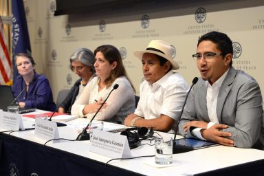 Peace Forum on Columbia in 2014