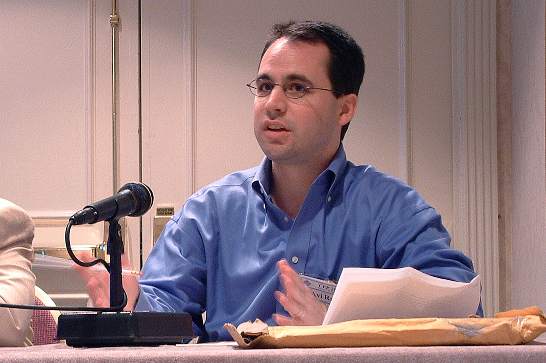 Avi Rubin speaking at Computers, Freedom and Privacy