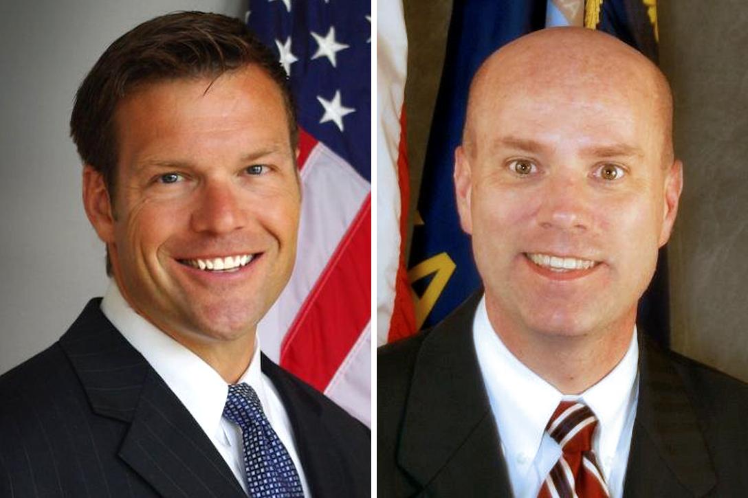 Kris Kobach, Brian Newby