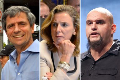 Joe Sestak, Katie McGinty, John Fetterman