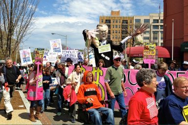 Democracy Spring march