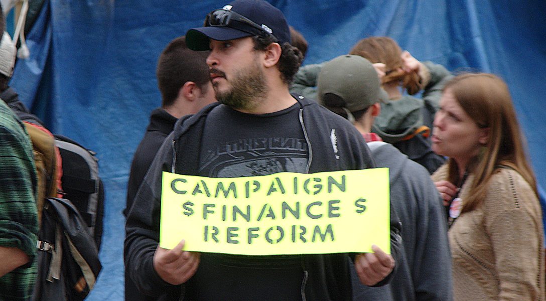Protesting Campaign Finance