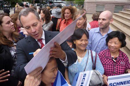 New York State Attorney General, Eric Schneiderman