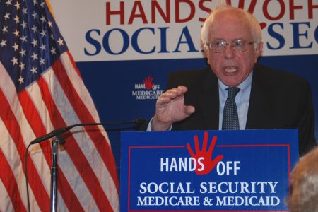 Sanders AFGE Hands off Medicare
