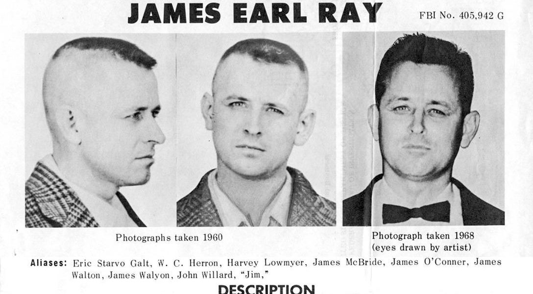 James Earl Ray, Wanted Poster