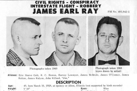 James Earl Ray, Wanted Poster
