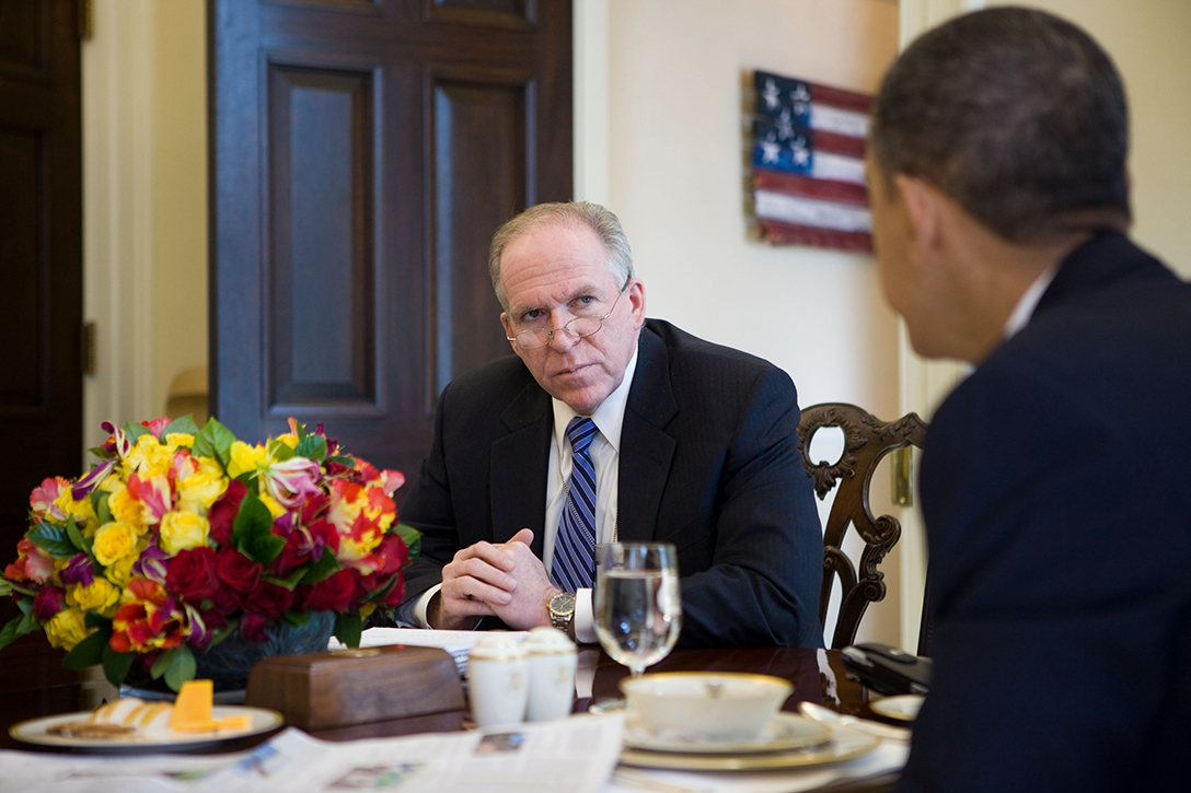 John Brennan with President Barack Obama