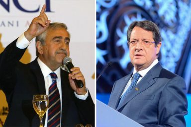 Nicos Anastasiades, Mustafa Akinci