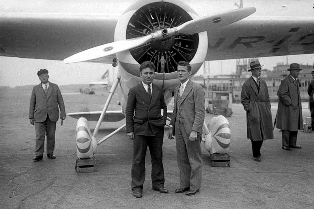 Wiley Post and Harold Gatty