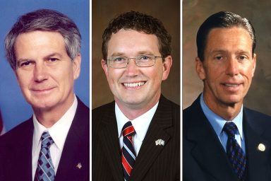 Walter Jones Thomas Massie and Stephen Lynch