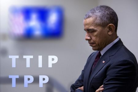 Barack Obama, TPP, TTIP
