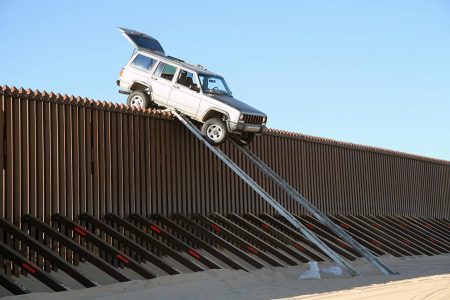 US Border fence, Yuma, AZ