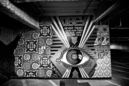 Shepard Fairey, mural, obey