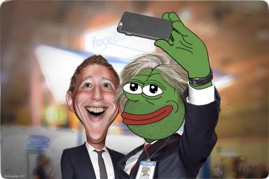 Mark Zuckerberg, Pepe the Frog