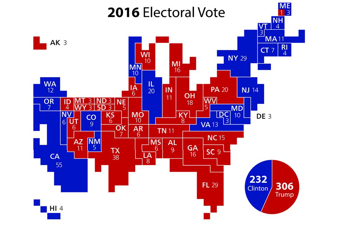 2016 Electoral Vote