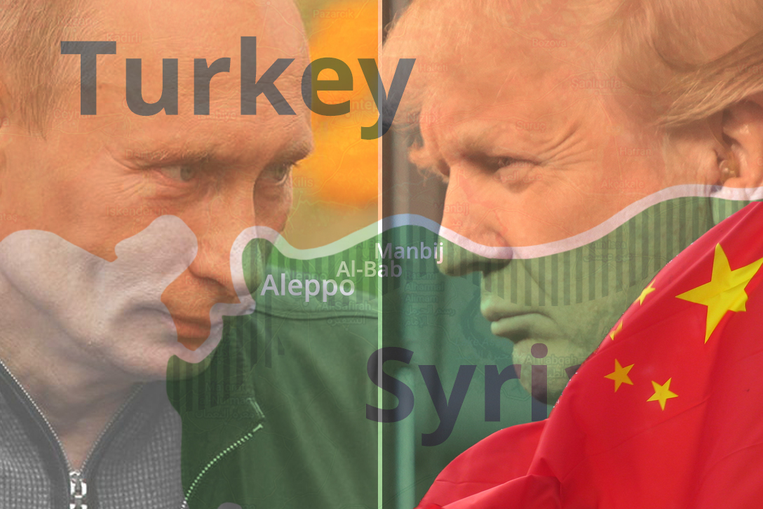 Putin, Trump, Syria, China