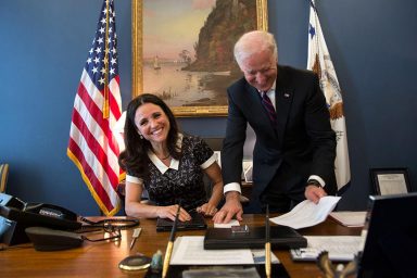 Julia Louis-Dreyfus, Joe Biden, Vice President, Veep