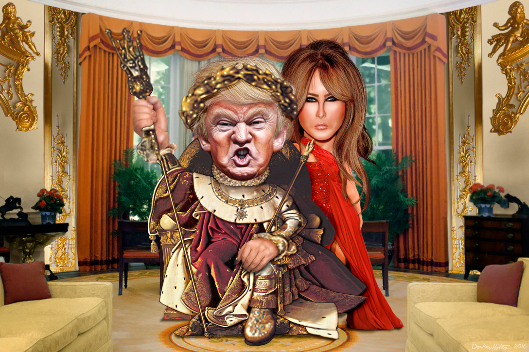Donald Trump, Melania Trump, Emperor