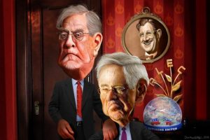 David Koch, Charles Koch, caricatures