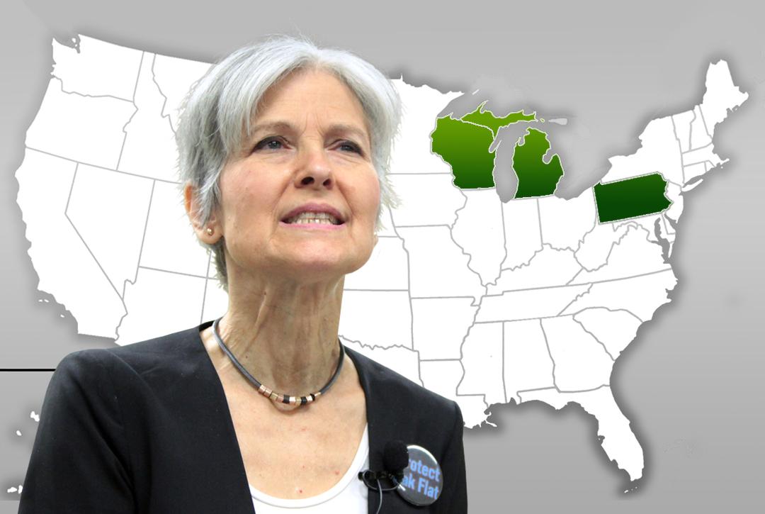 Recount, JilL Stein, election 2016