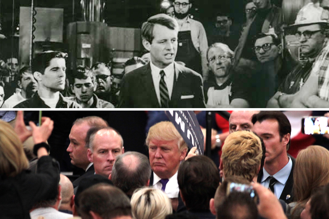 Robert Kennedy, Donald Trump