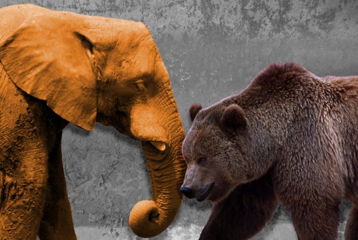 Republican Elephant, Russian Bear