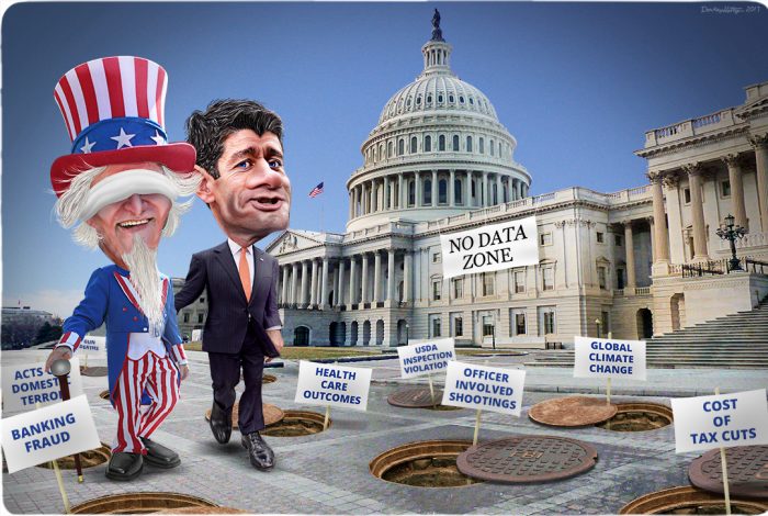 Uncle Sam, Paul Ryan, Capitol, data