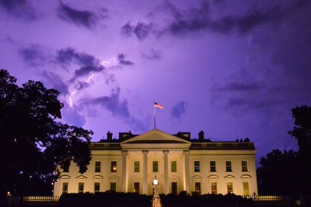 Storm, White House, Lightning