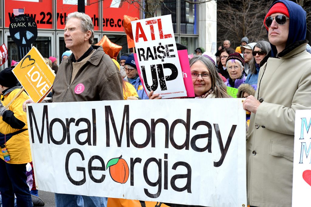 Moral Monday, Georgia, voting rights