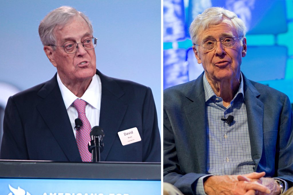 David Koch, Charles Koch