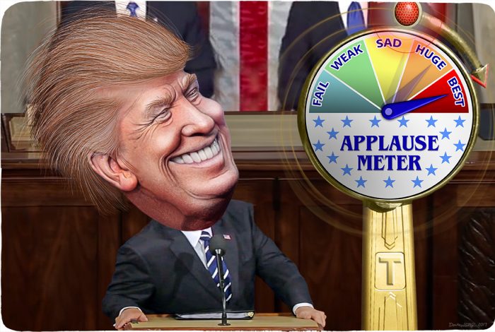 Donald Trump, Joint Session of Congress