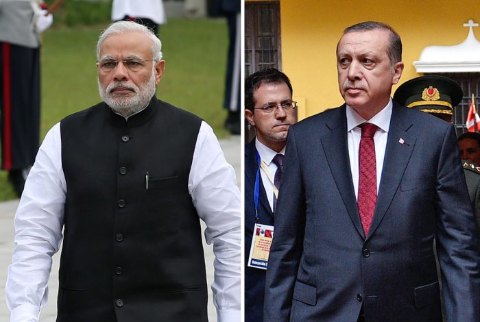 Narendra Modi, Tayyip Erdogan