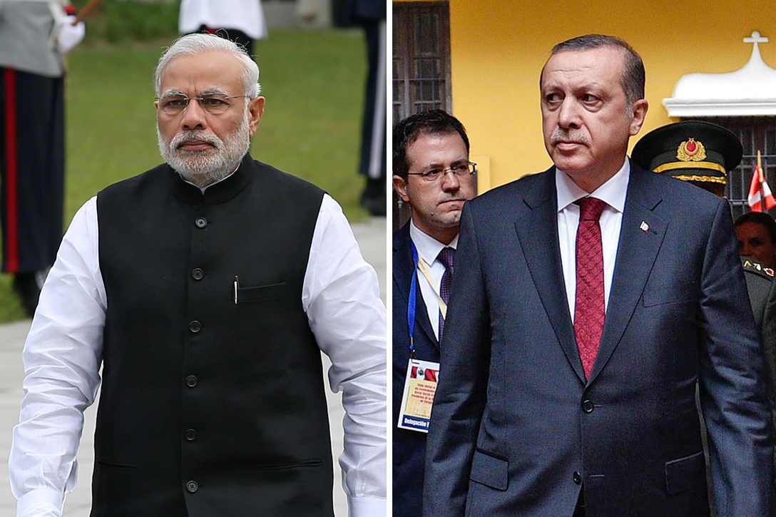 Narendra Modi, Tayyip Erdogan