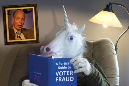 voter fraud, unicorn