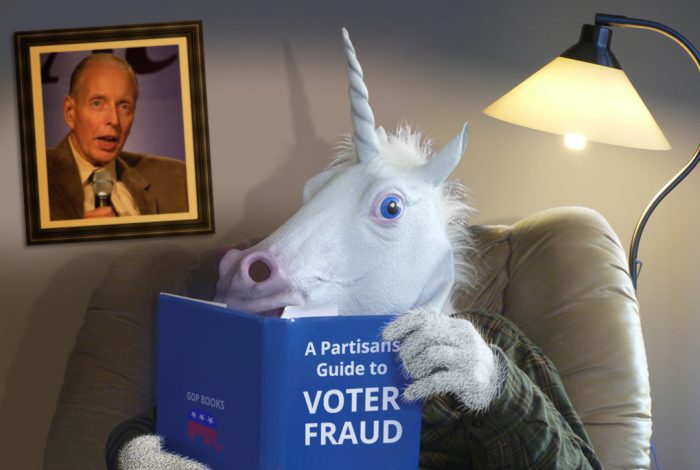 voter fraud, unicorn