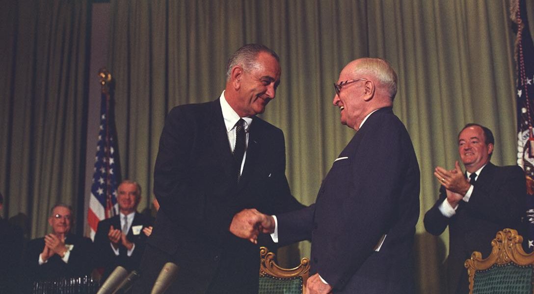 LBJ, Lyndon Johnson, Harry Truman, Great Society
