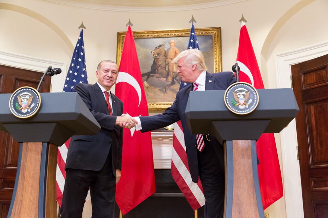 Recep Tayyip Erdogan, Donald Trump