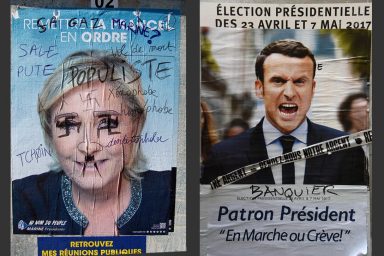 Marine Le Pen, Emmanuel Macron