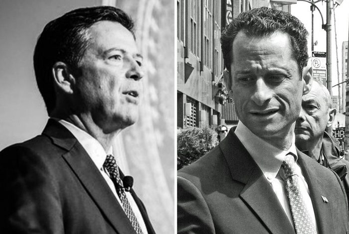James Comey, Anthony Weiner