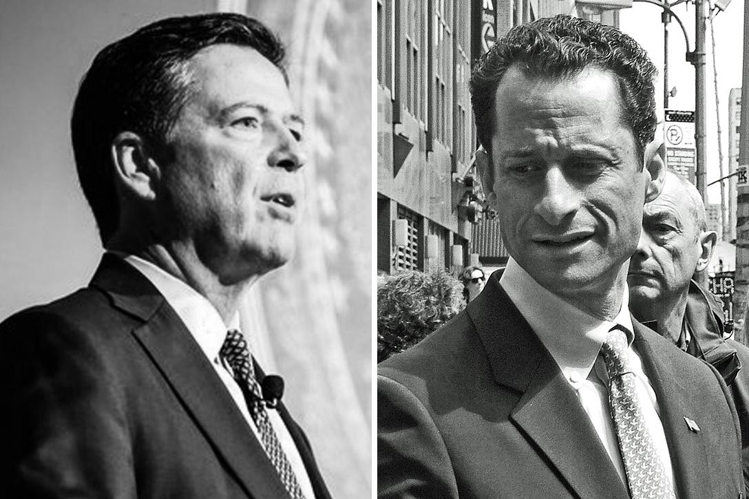 James Comey, Anthony Weiner