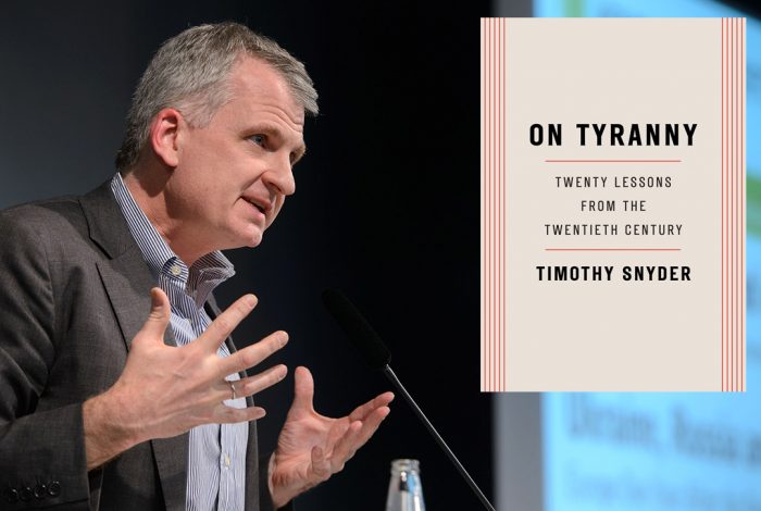 on tyranny by timothy snyder summary
