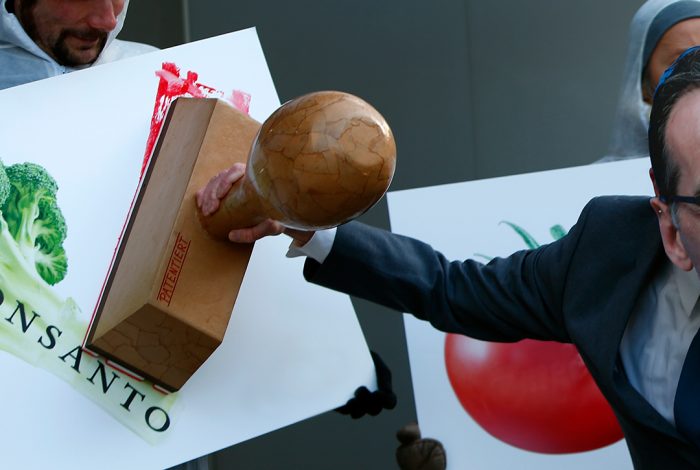 Monsanto, rubber stamp
